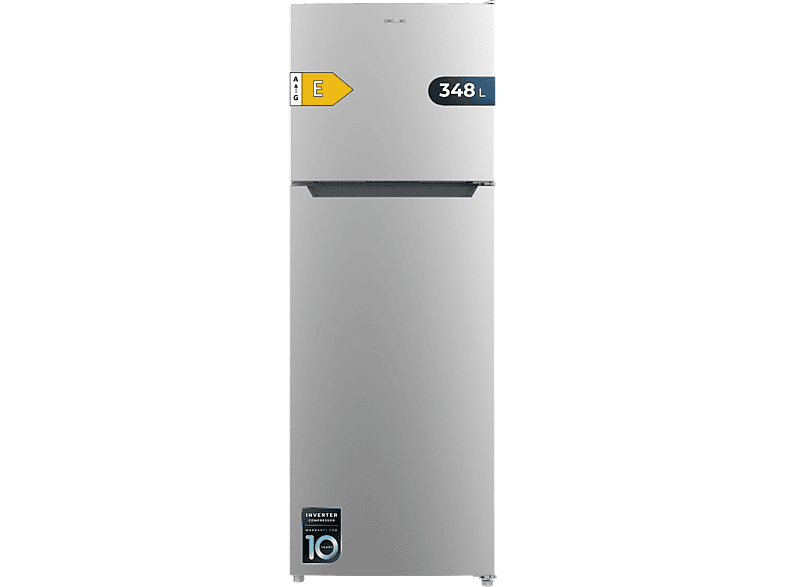 Frigorífico dos puertas | Cecotec Bolero CoolMarket 2D 348 NF Inox E