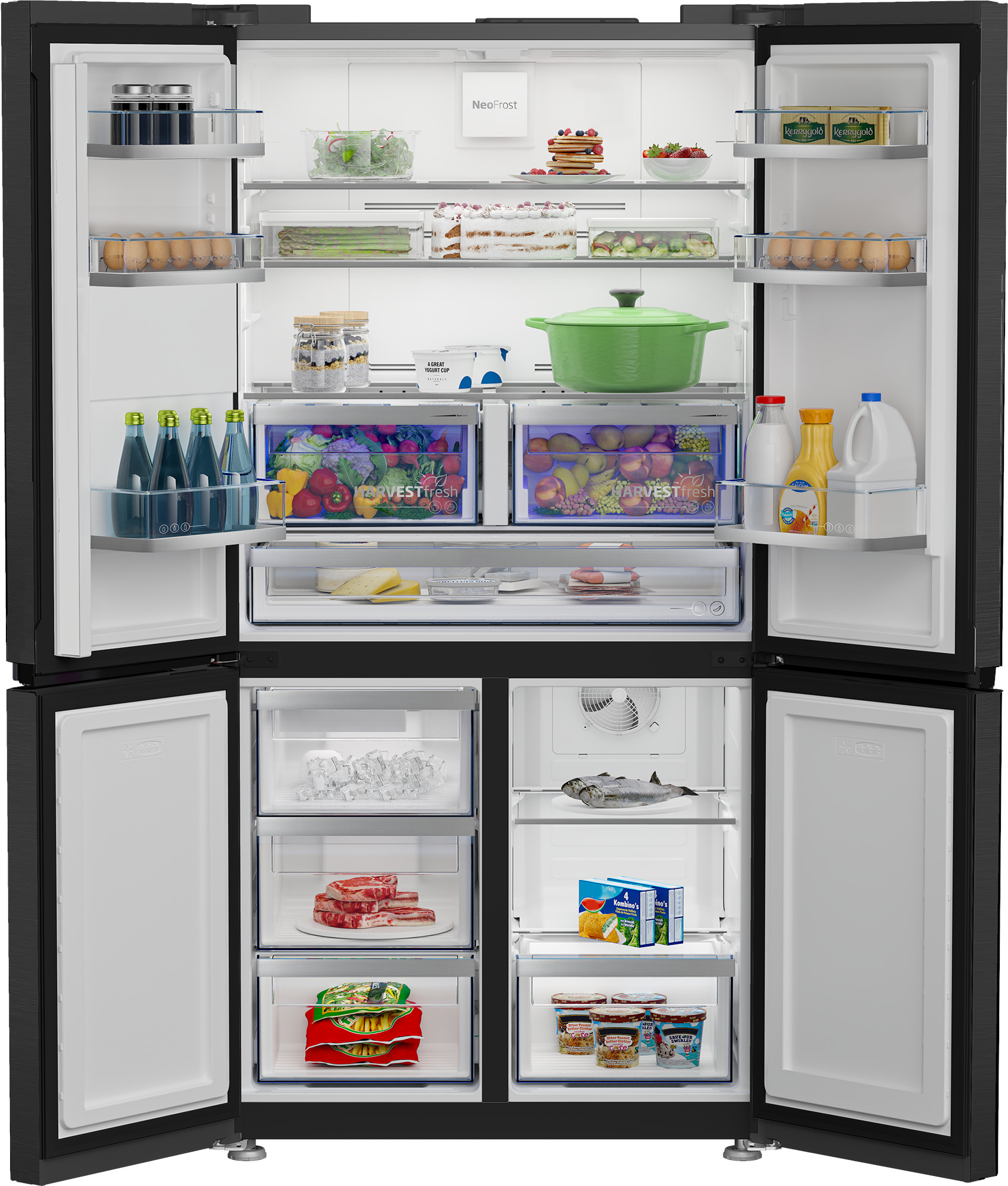 Lodówka Multidoor BEKO GN1426240ZDXBRN 182cm Ciemny Inox NeoFrost