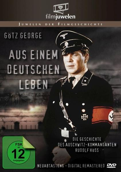 DVD-Cover mit einem Mann in deutscher SS-Uniform. Text auf Deutsch. Schwarz-Weiß-Bild.