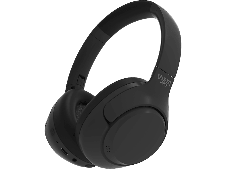 REACONDICIONADO Seminuevo Muy bueno Auriculares inalámbricos - Vieta Pro Calm 2, Circumaurales, Bluetooth, Cancelación de Ruido, 60h Autonomía, Negro