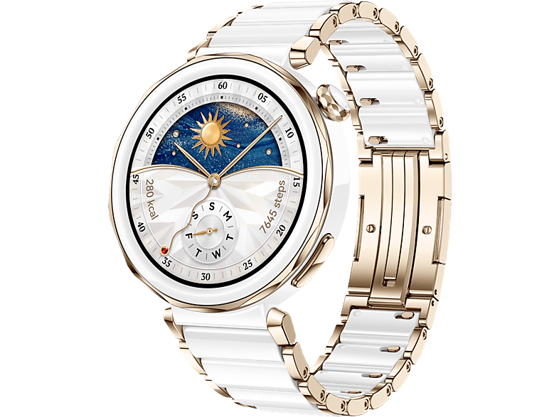 HUAWEI Watch GT5 Pro 42 mm Akıllı Saat Beyaz Seramik