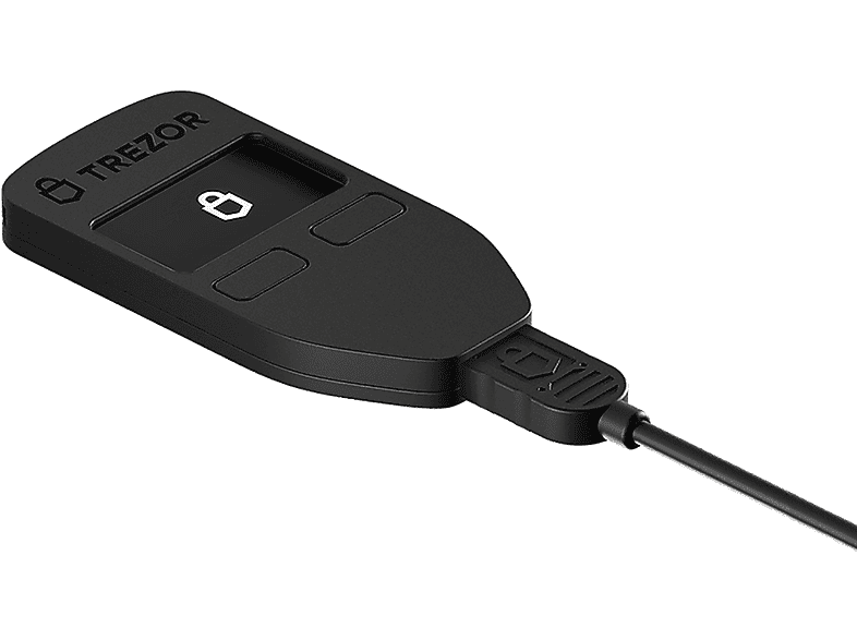 Thumbnail - TREZOR Model One - Black Bitcoin Wallet