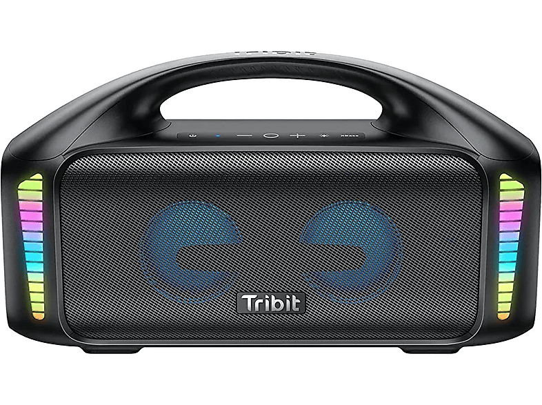 TRIBIT Stormbox Blast 90W 30 Saat Oynatma Süresi IPX7 Su Geçirmez RGB Taşınabilir TWS Bluetooth Hoparlör