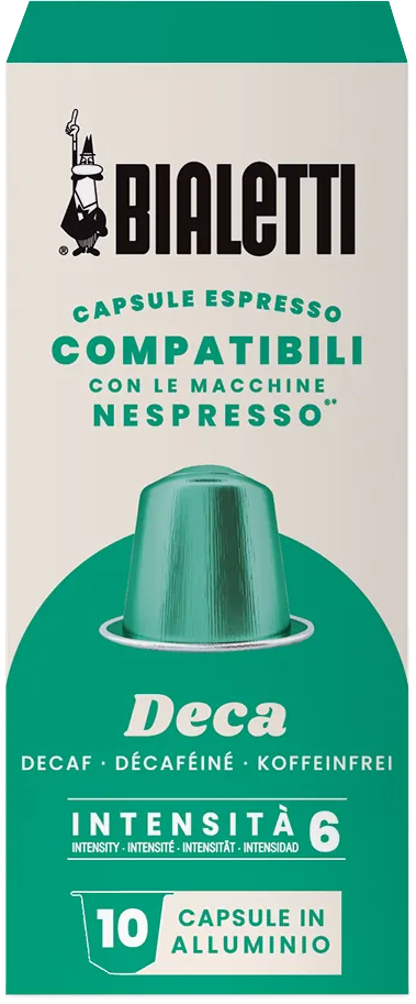 BIALETTI Nespresso kompatibilis kapszula DECA 10 db