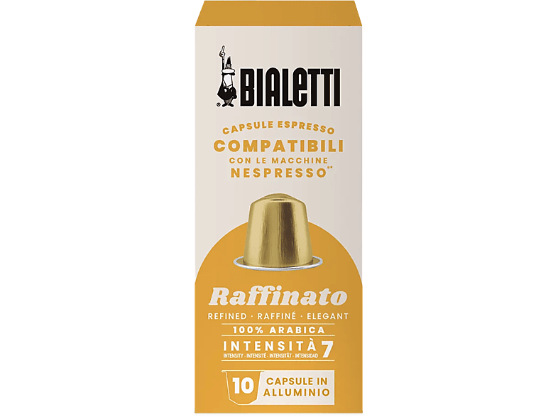 BIALETTI Nespresso kompatibilis kapszula RAFFINATO 10 db