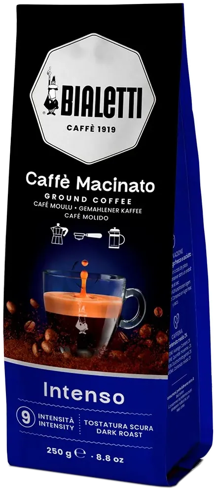 BIALETTI Caffe Macinato Intenso általános őrölt kávé 250 g