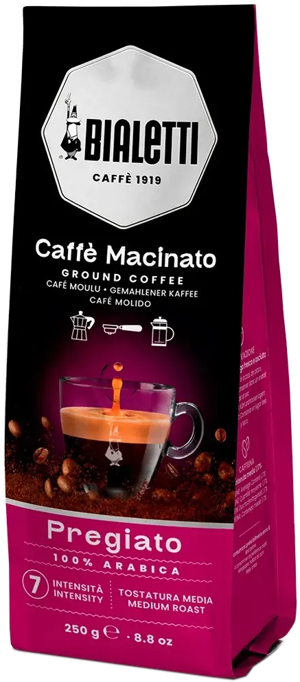 BIALETTI Caffe Macinato Pregiato általános őrölt kávé 250 g