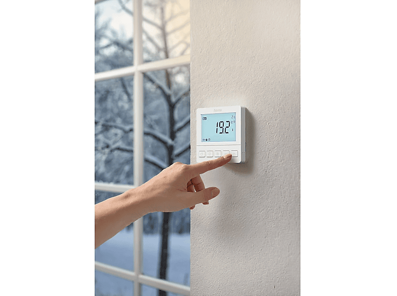 Hama 176629 Smartes Fußbodenheizungs-Thermostat, Unterputz, per App/Sprache steuern — Foto 3 von 3