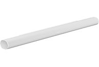 Een witte, cilindrische Sonos soundbar. De merknaam is zichtbaar aan de zijkant.