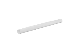 A white, cylindrical Sonos soundbar. The brand name is visible on the side.
