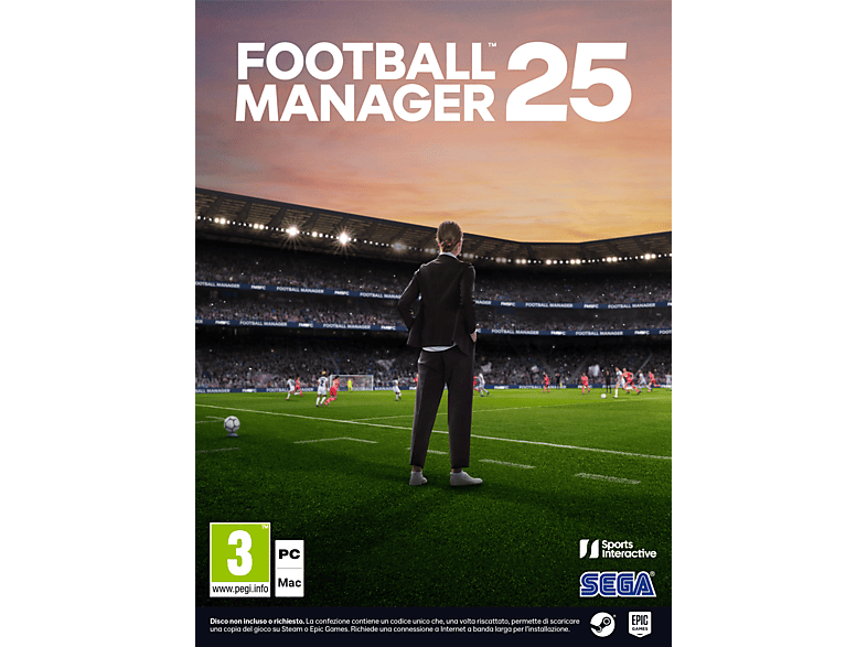 Football Manager 25 (CiaB) - PC/MAC [Italienisch]