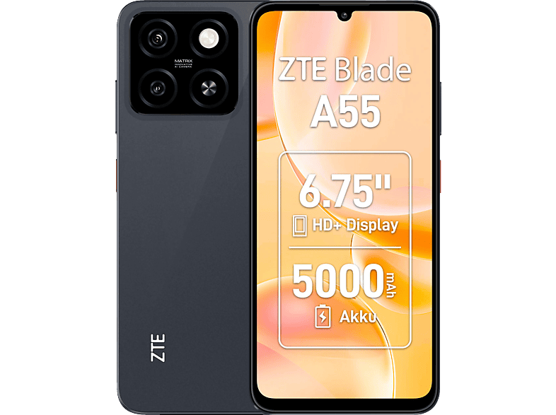 ZTE Blade A55 64 GB Starry Black Dual SIM
