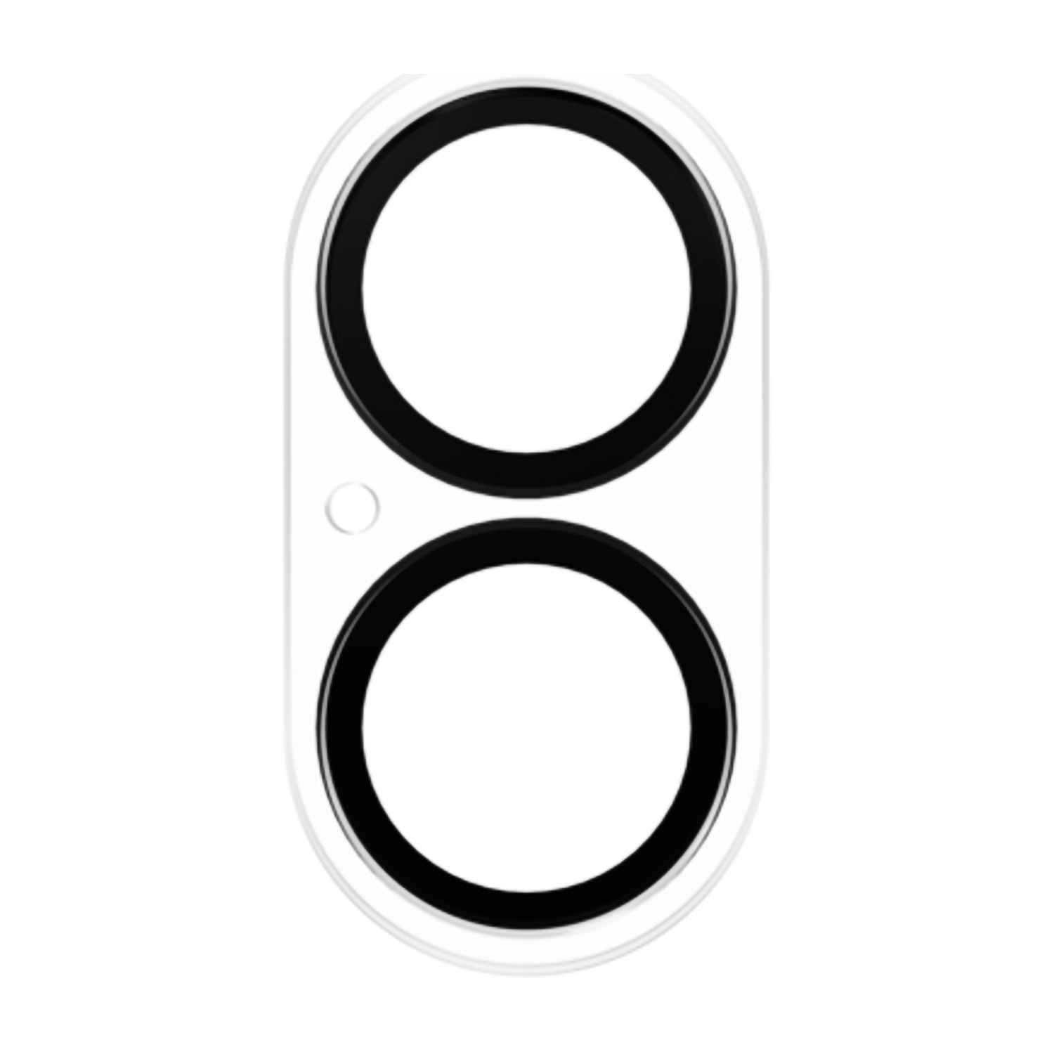 Vetro Fotocamera Per IPhone 16 / 16 Plus - 2 Pezzi, Nero, Ricambio Originale