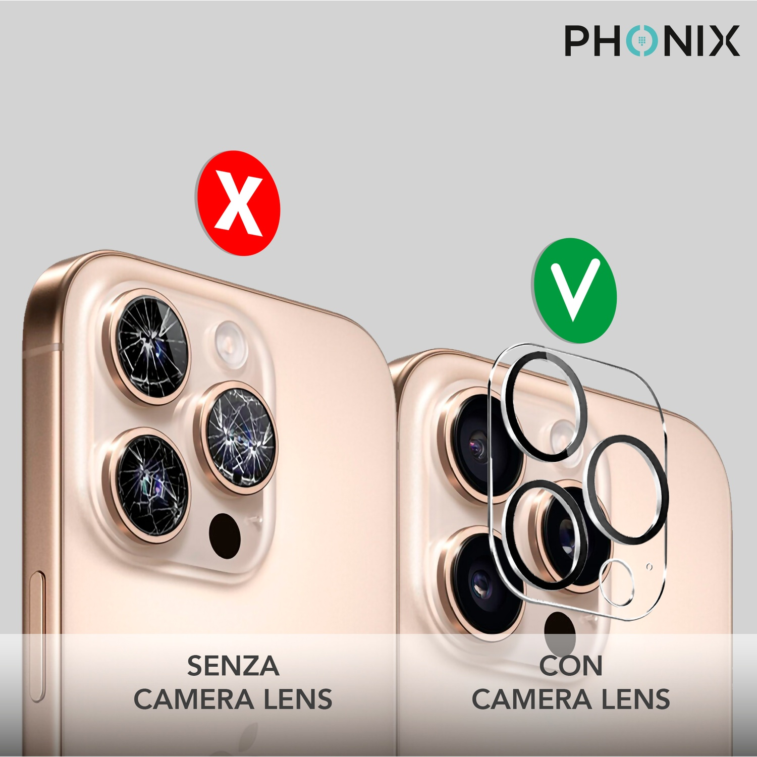 REYGEAK Filtro Obiettivo Universale VND 67mm per iPhone 16/15/14/13/Pro, Anello Magnetico per Telefono Cellulare