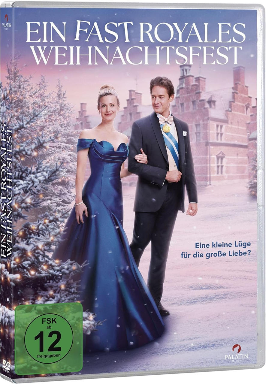DVD-Hülle: Ein Mann und eine Frau posieren zusammen auf einem verschneiten Weg. Der Titel ist auf Deutsch.
