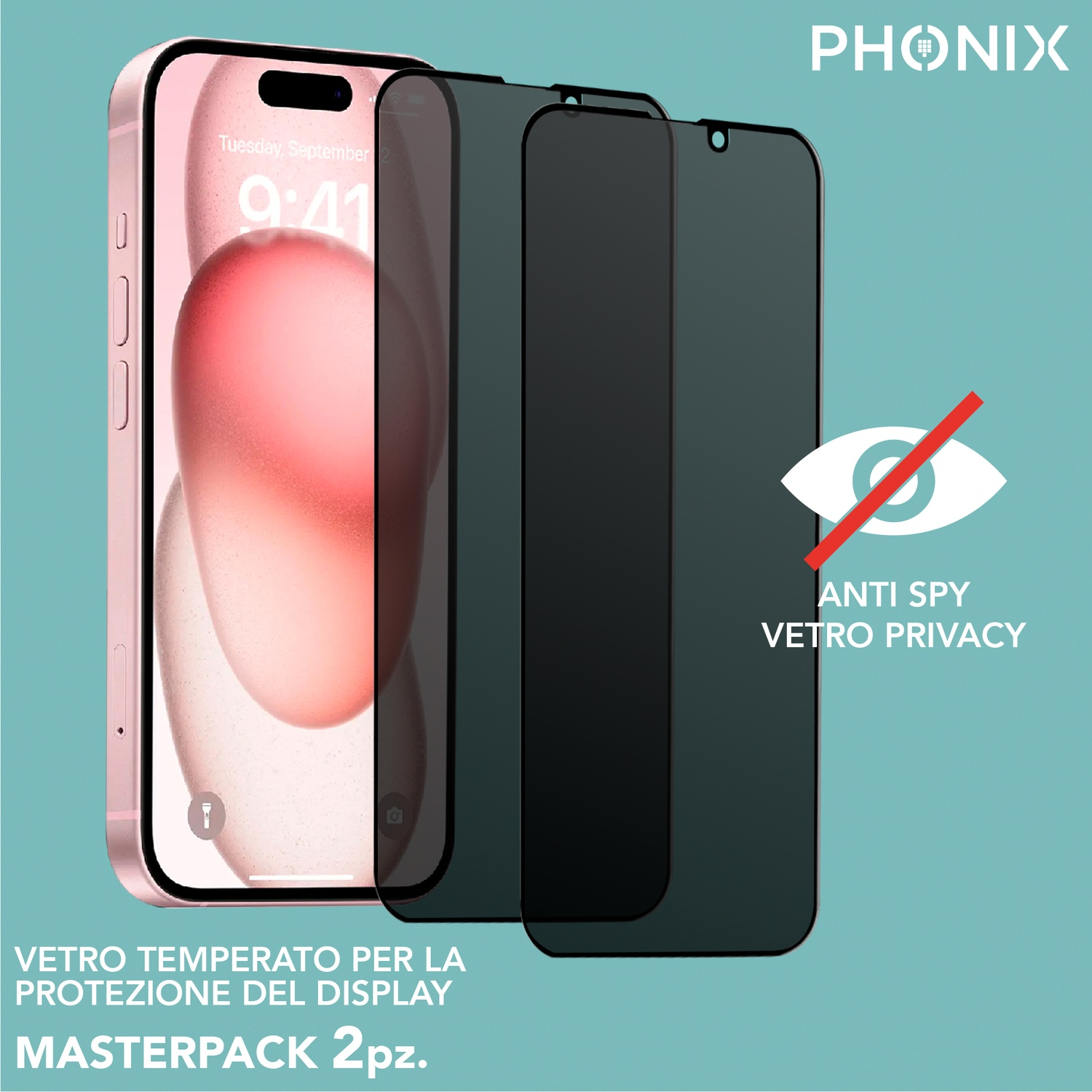 Pellicola Protettiva Privacy 4 Modi Per Fairphone 2 – Filtro Anti-Sguardi, Made In Germany, Antigraffio, Facile Applicazione