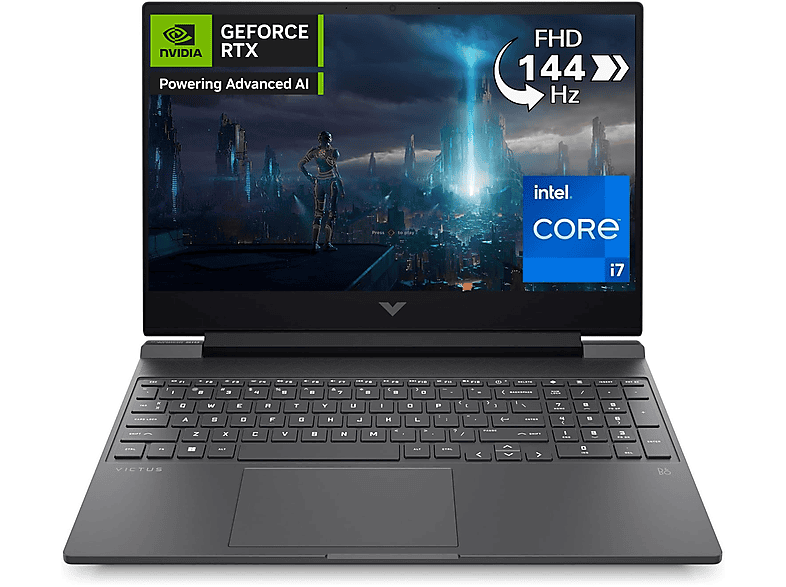 HP Victus 15-fa1061nl, 15,6", processore Intel Core I7 13620H, Nvidia GeForce RTX 4060, 16 GB, 512 GB Ssd, Mica Silver Notebook Gaming