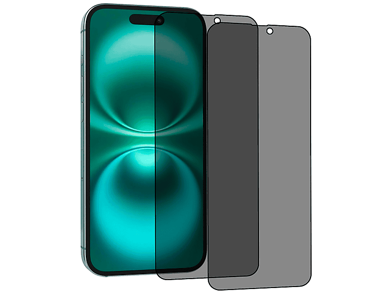 Vetro Temperato Privacy Phoenix iPhone 16 Plus privacy,2p