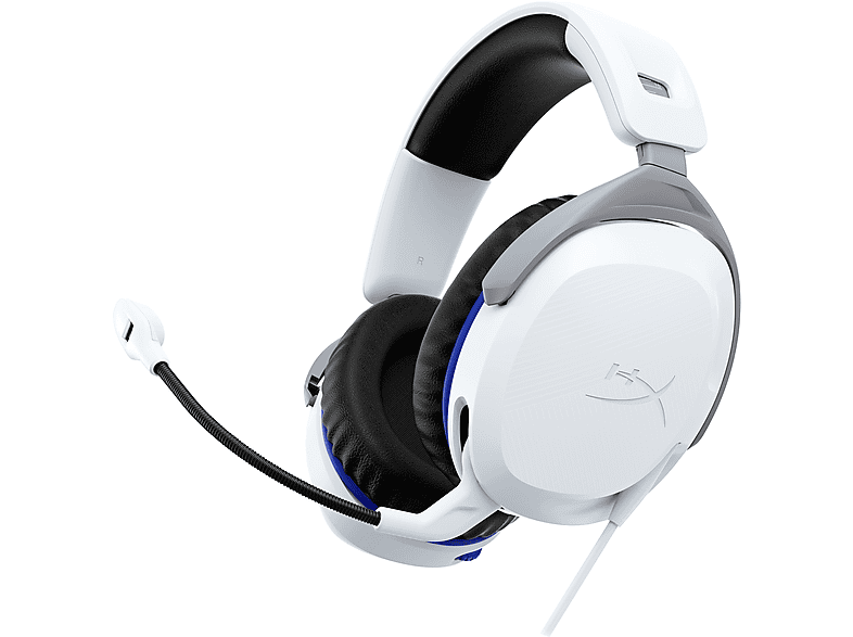 HYPERX HYPERX Cloud Stinger II – Kabelgebundenes Headset – PlayStation, Weiß; Gaming Headset