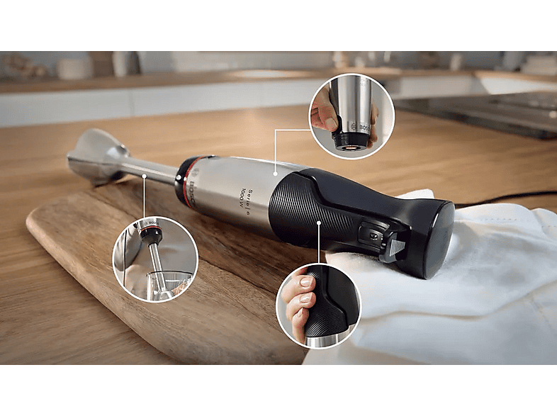 Blender ręczny Bosch MSM6M621 (1000W; czarny) – zdjęcie 3