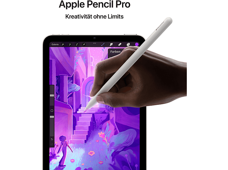 APPLE iPad mini 8.3" Wi-Fi 128GB, Polarstern; Tablet — Foto 5 von 5