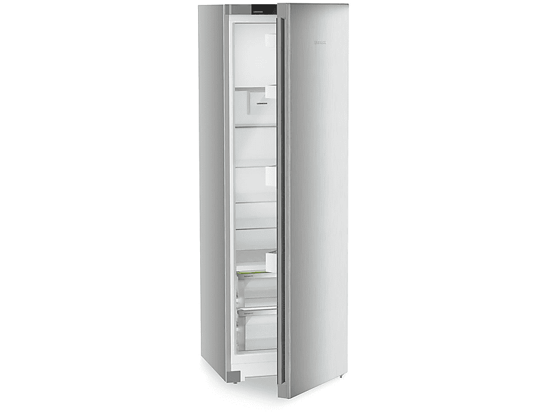 LIEBHERR RBsfd 5221 Plus Kühlschrank (351 l, D, 1855 mm hoch}, Tür: SteelFinish & Gehäuse: Silver)