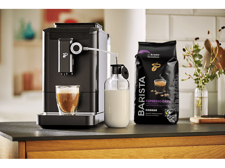 TCHIBO Esperto2 Milk Tam Otomatik Kahve Makinesi Granit Black