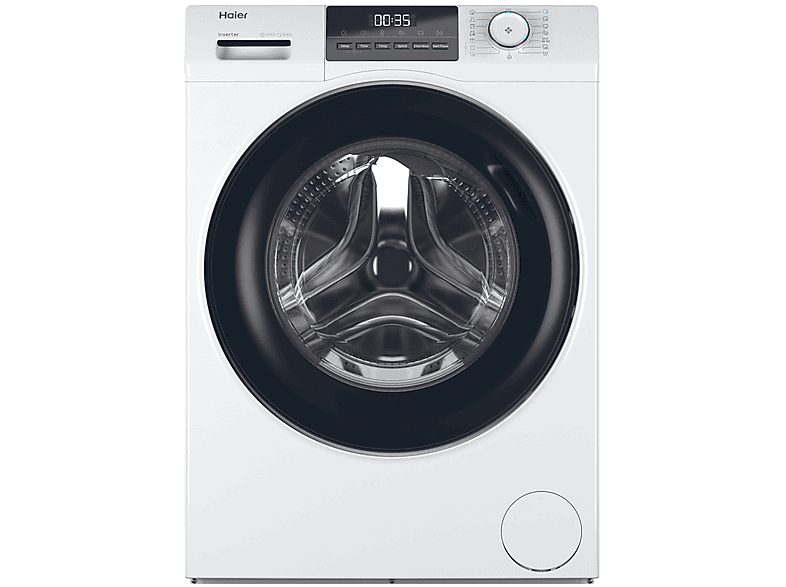 Haier Hw80-Bp14929A-S Lavatrice, Caricamento frontale, 8 kg, 48 cm, Classe A