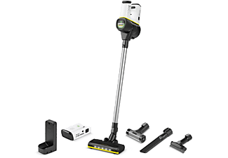 KARCHER VC 6 Cordless OurFamily Battery Plus Çift Bataryalı Şarjlı Dikey Süpürge Beyaz