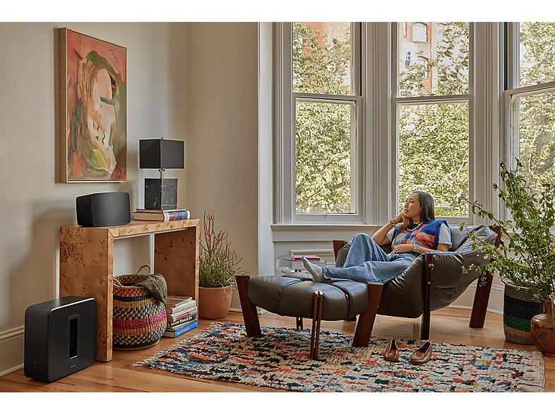 Sonos Sub 4 Premium WLAN Subwoofer, White — Foto 5 von 5