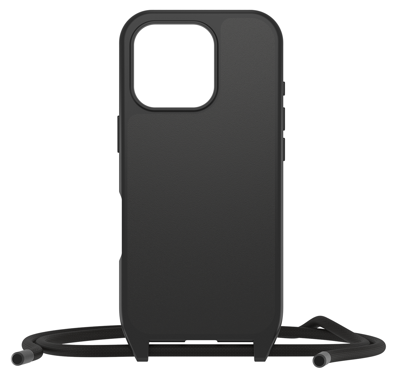 OTTERBOX React Series iPhone 16 Pro nyakba akasztható tok, MagSafe, fekete (77-96826)