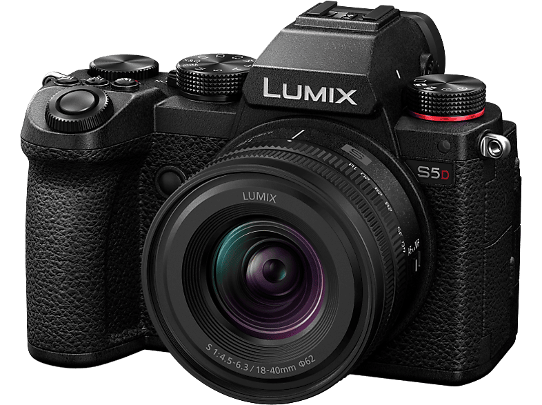 PANASONIC DC-S5DNE-K Full Frame Tükör nélküli digitális fényképezőgép + S 18-40 mm F4.5-6.3 objektív (S-R1840)