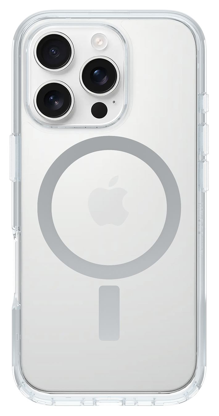 OTTERBOX Symmetry Series Clear iPhone 16 Pro tok, MagSafe, átlátszó (77-96393)