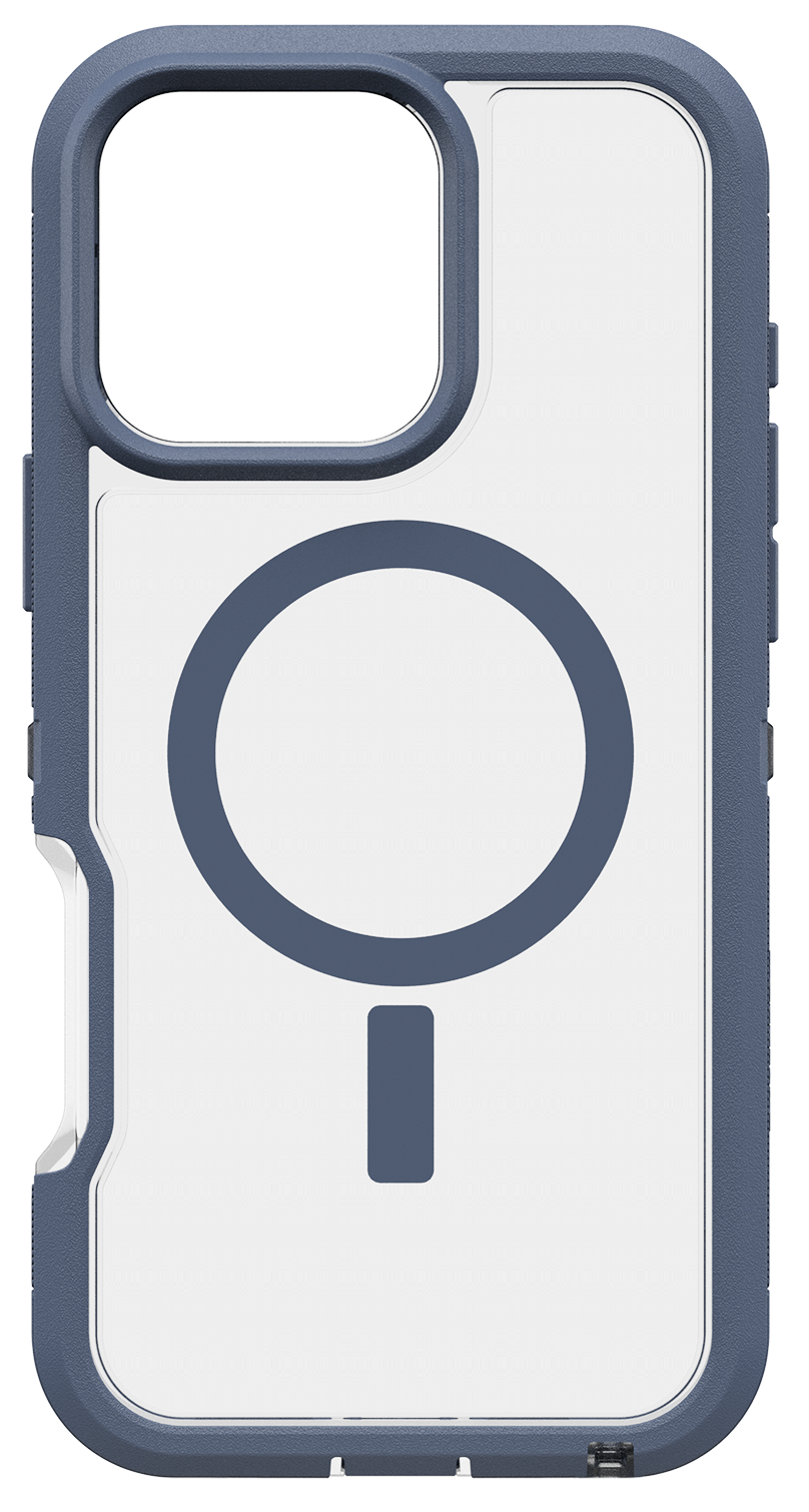 OTTERBOX Defender Series XT iPhone 16 Pro Max tok, MagSafe, átlátszó-kék (77-96132)