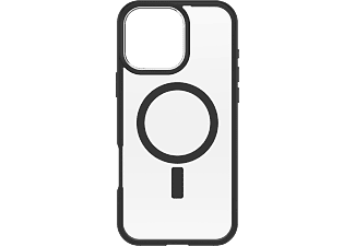 OTTERBOX React Series iPhone 16 Pro Max tok, MagSafe, átlátszó-fekete (77-96259)