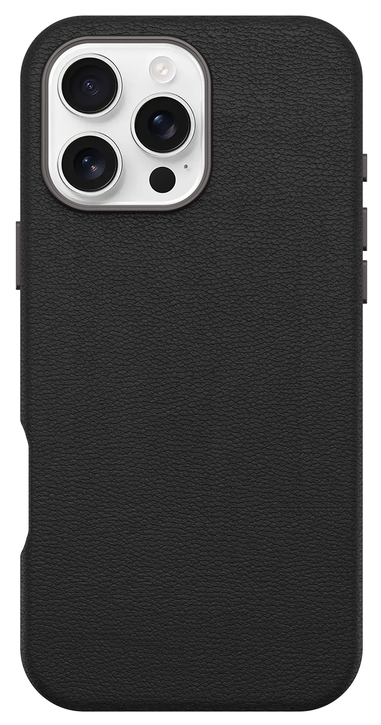 OTTERBOX Symmetry Series iPhone 16 Pro Max kaktuszbőr tok, MagSafe, fekete (77-96333)
