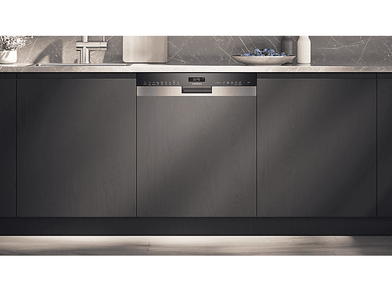 SIEMENS SN55ES12CE iQ500 Geschirrspüler (teilintegrierbar, 598 mm breit, 42 dB (A), A)