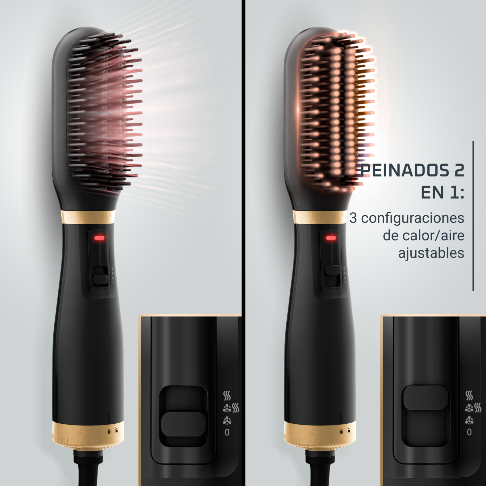 Cepillo Secador Rowenta Peine Alisador Rowenta Opiniones Cepillo