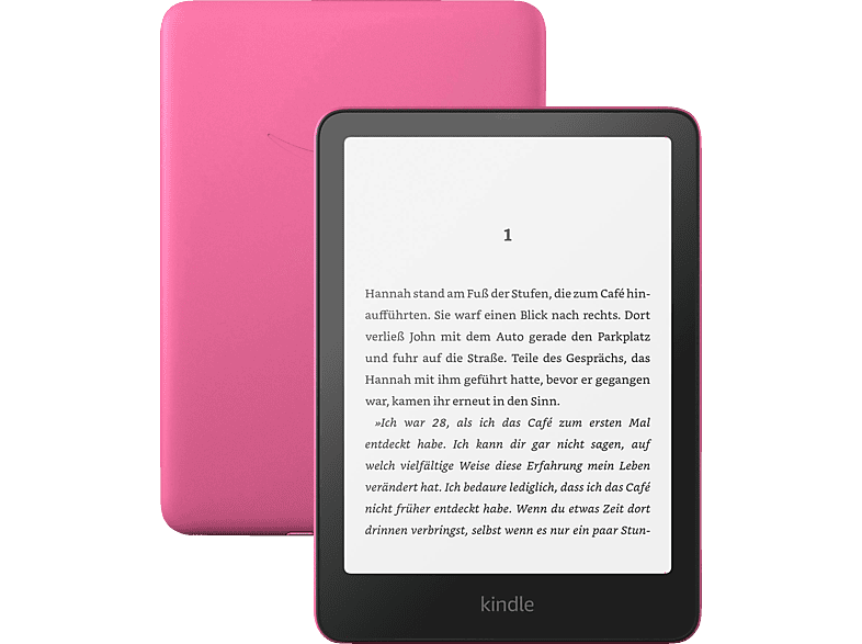 KINDLE – Der neue Kindle Paperwhite (2024), 7-Zoll Display, mit Werbung, 16 GB E-Book-Reader Raspberry
