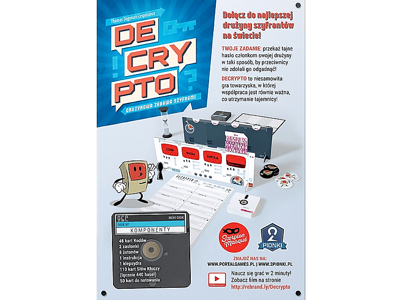 Gra towarzyska PORTAL GAMES Decrypto – zdjęcie 3