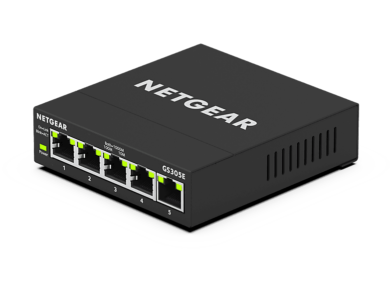 Commutateur Netgear GS305E 5 ports Gigabit Plus