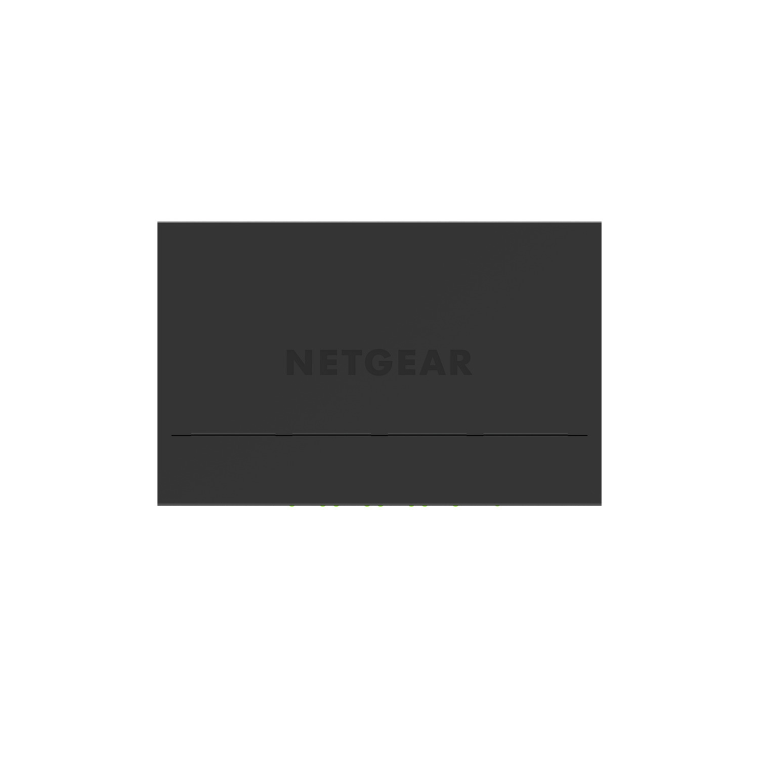Routeur Netgear noir. Le nom de la marque est imprimé sur le devant.