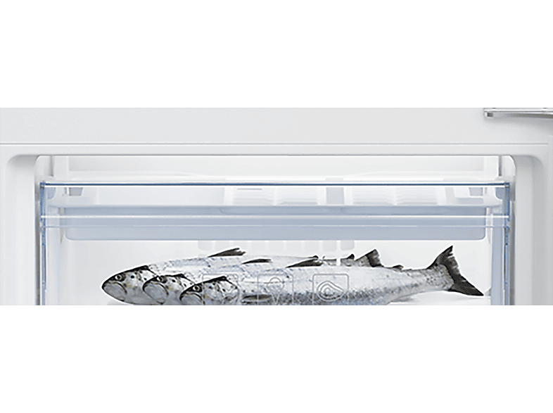 Beko BCSA285K4SN Kühl- Gefrierkombination (E, 271 l, 1775 mm hoch, Einbaugerät, Weiß) — Foto 3 von 3