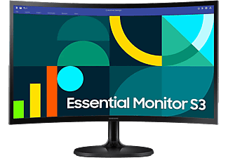 SAMSUNG Essential Monitor S24D360GAUXEN 24'' Ívelt FullHD 100 Hz 16:9 VA LED Monitor