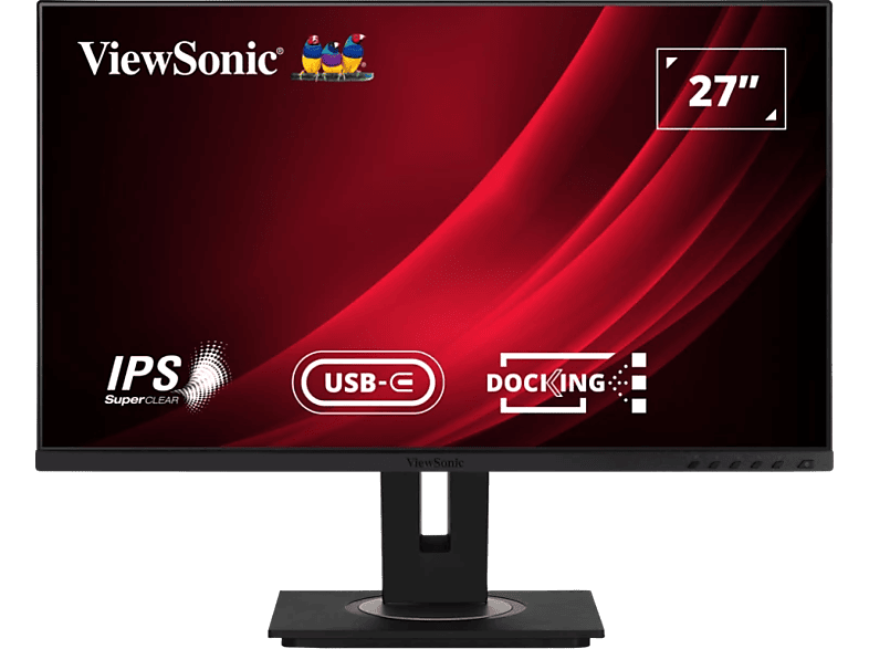 VIEWSONIC VG2756-2K 27'' Sík QHD 60 Hz 16:9 IPS LED Monitor