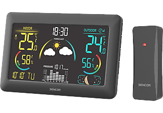 SENCOR SWS 4900 Időjárás állomás, fekete
