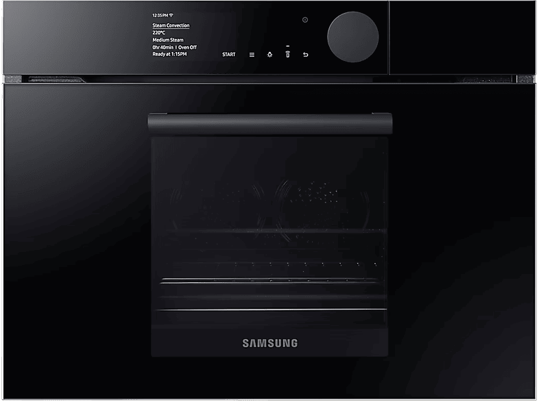SAMSUNG NQ50T8939BK/SW, Steamer Kombigerät (Einbaugerät, 50 l, 595 mm breit), Dampfgarfunktion