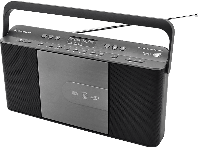 Soundmaster RCD1870SW DAB+/UKW Radio mit CD/MP3, USB; CD Radio