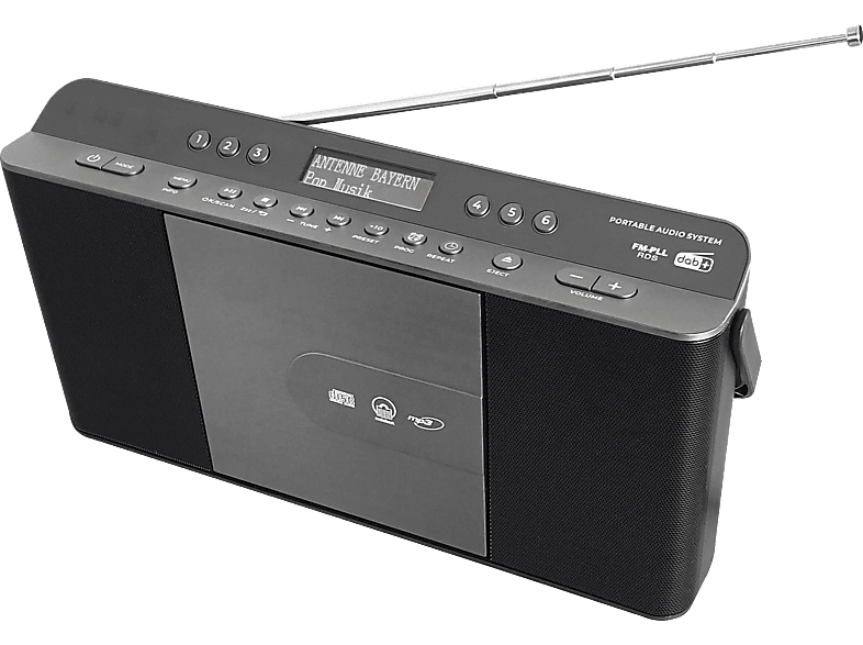 Soundmaster RCD1870SW DAB+/UKW Radio mit CD/MP3, USB; CD Radio — Foto 2 von 2