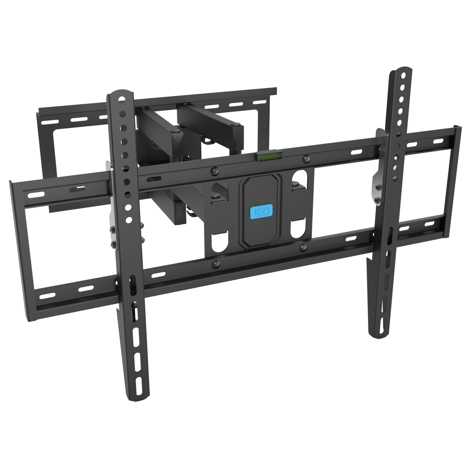 Ergosolid Soporte de Pared para TV orientable Resistente para Pantallas de 45 a 75 Pulgadas LED LCD con VESA máx. 600 x 400 mm, hasta 45,5 kg, Certificado TÜV GS, Negro